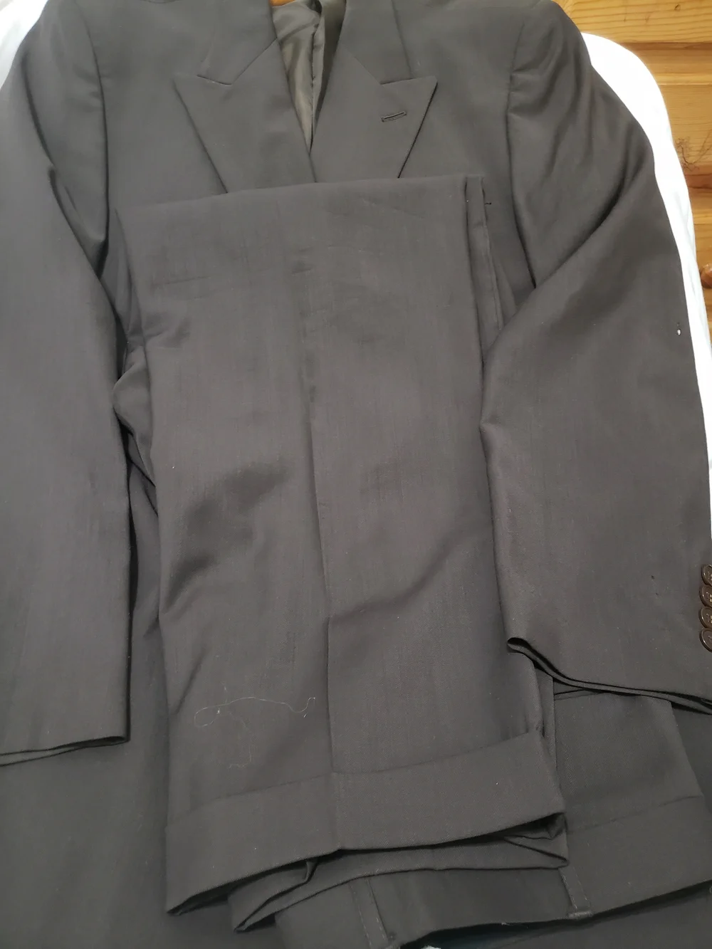 Cornelli Exclusive Collection 100% Wool Double Breasted Suit L42